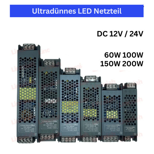 Ultradünnes led netzteil - netzteil, 12v