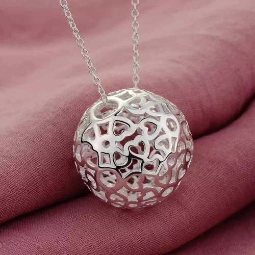 Sterlingsilber hohlkugel - sterlingsilber,