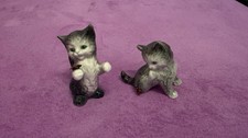 Goebel , 2 Katzenfiguren , mit
