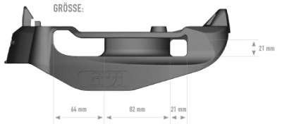 Givi m6m kunststoffplattenkit - givi,