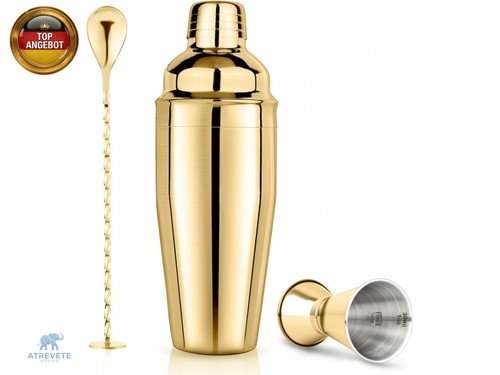 Cocktail shaker set 750ml - set,