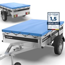 Anhängerplane Flachplane + Gummiseil 209 x 134 cm Brenderup 2205 S/A Plane