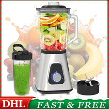 Standmixer Glas Edelstahl + 2