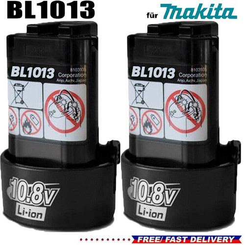 Bl1013 für makita akku - 2x,