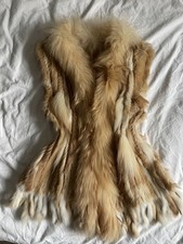 fur vest echtpelz weste winter