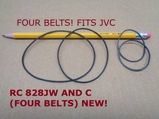 KIT OF FOUR BELTS for JVC