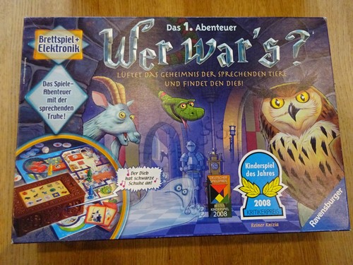 Wer wars das abenteuer - das, 1.