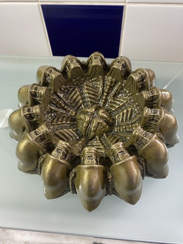 Alien kopf schmuckschale - kopf,