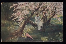 Liebes-AK M. Schartner: Liebeständelei, Verlag Neue Meister Berlin, ungebraucht 