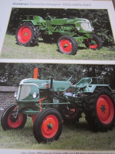 Traktor datenblatt güldner - datenblatt,