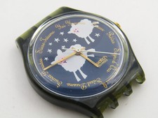 SWATCH GENT BLACK SHEEP - Nur Gehäuse, für Umbau in Automatic