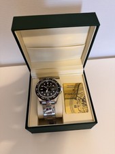 Herrenuhr Stahl schwarzes