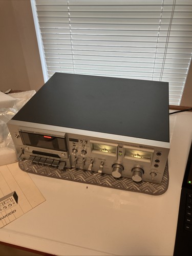 Vintage kenwood cassette deck - cassette,