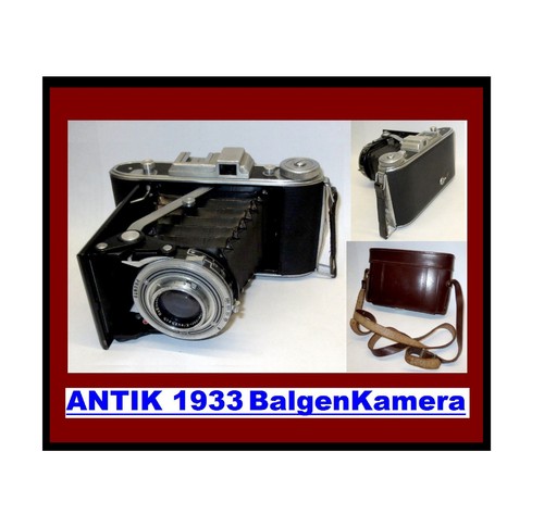 Antiquität 1933 balgenkamera - antiquitÄt,