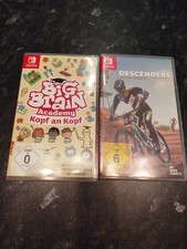 Nintendo Switch Spiele Set Descenders, Big brain Academy
