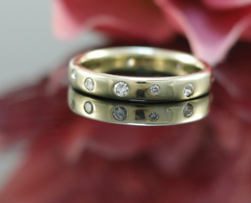 Diamant ring 585er 14 - diamant,