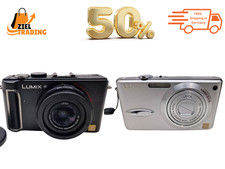 2er Set Panasonic Lumix DMC-FX8 & DMC-LX3 Digitalkameras – Defekt