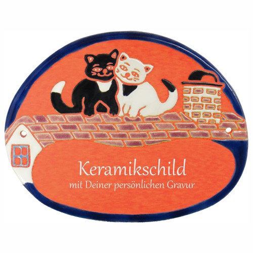 Keramik schild 15 0 - keramik, cm