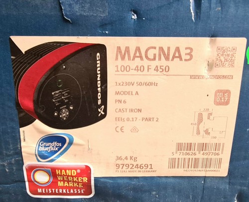 Grundfos magna 100 f450 - 3,