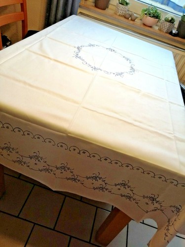 Blaudruck tischdecke alt - blaudruck,