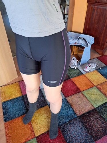 Lycra glanzradlerhose hotpants - lycra,