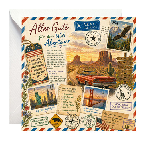 Usa karte geschenk - –, für