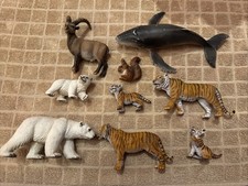 Schleich Tiere Set - Verschiedene Modelle Mit Tiger Familie