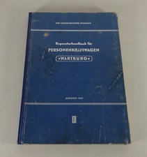 Werkstatthandbuch wartburg typ - werkstatthandbuch,