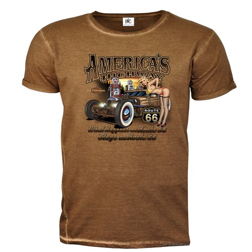 Hot rod shirt batik - t-shirt,