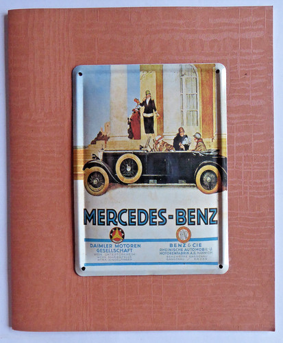 Kleines blechschild 11 cm - 8,