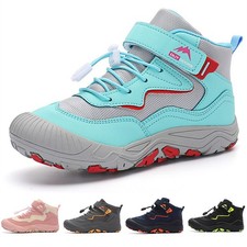 Kinder Wanderschuhe Rutschfest Trekking Schuhe Wanderstiefel für Jungen Mädchen
