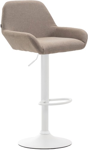 Barhocker braga stoff weiß - braga,