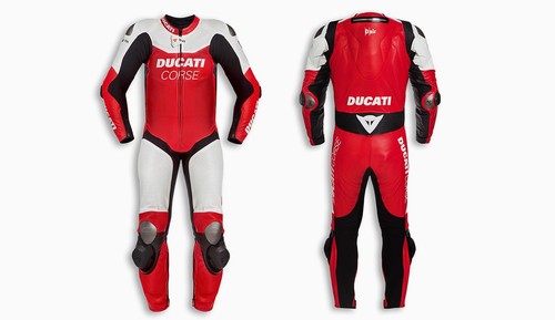 Ducati biker ledranzug - ledranzug, herren