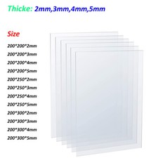 Kunststoffplatte - transparent