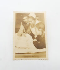 Foto - Krankenschwester - Uniform - Haube - Baby - 2. Weltkrieg ?
