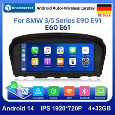 8.8'' Android 14 Autoradio CarPlay Für BMW E60 E61 E64 E90 E91 E93 CCC 8 Core