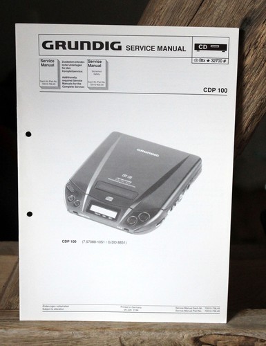 Grundig cdp100 original - grundig,