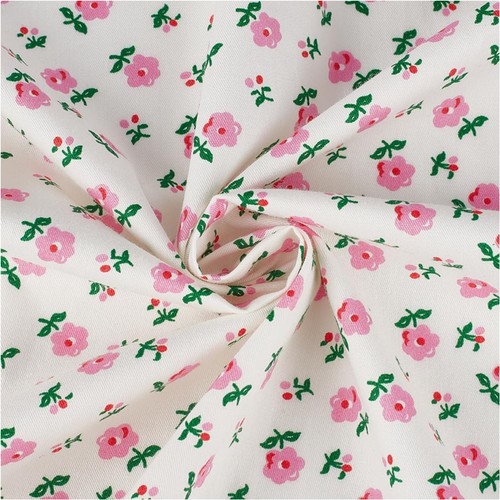 Baumwollstoff blumen rosa - blumen,
