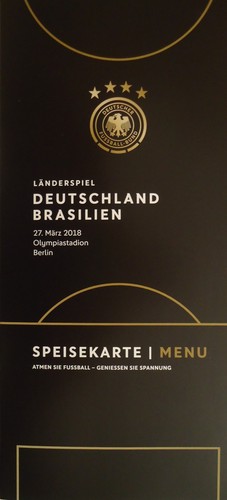 Menükarte länderspiel - menükarte,