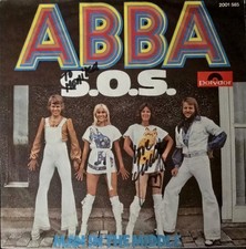 Original Anni-Frid/ABBA - Autogramm auf Single "S.O.S."  via venue