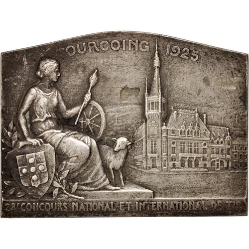 Frankreich medal tourcoing - frankreich,, medal,