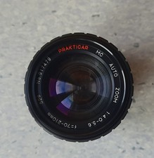 Prakticar 70–210mm f/4.0–5.6 MC Auto Zoom Objektiv für Praktica B Guter Zustand