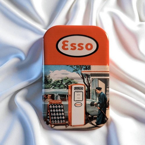 Esso tankstelle retro werbung - retro,