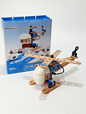 BRIO Builder Helikopter-Flugzeug 34564 Konstruktionsspielzeug Bausatz Kinder