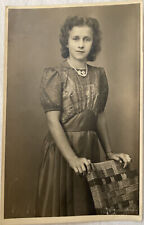 orig. Foto AK Mädchen Frau Landsberg Warthe Lebus Posen Schlesien Stegemann Hofp