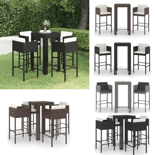 Gartenbar set bartisch - set,