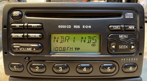 Ford 6000 rds eon autoradio - 6000,