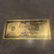 5 Dollar mit 24 Karat