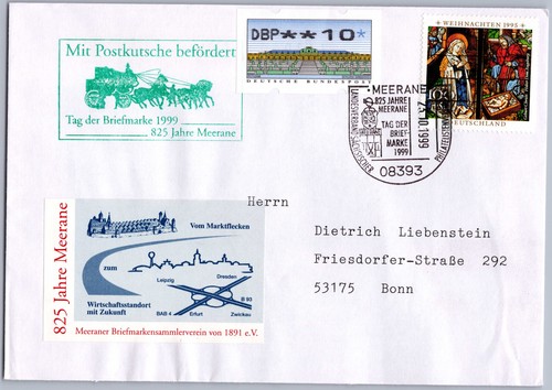 Meerane 1999 postkutsche 825 - meerane,