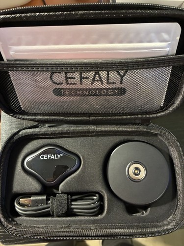 Cefaly medical device for
